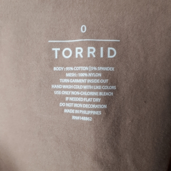 Torrid Rose Gold Foxy Tank Top Cami Size Large - Picture 6 of 10